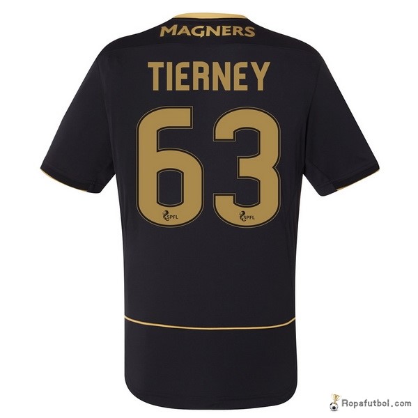 Camiseta Celtic Replica Segunda Ropa Tierney 2016/17 Negro